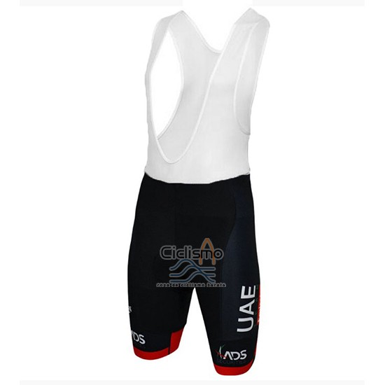 Uci Mundo Campeon Leader UAE Ropa Ciclismo Culotte Corto 2018 Mangas Cortas Blanco